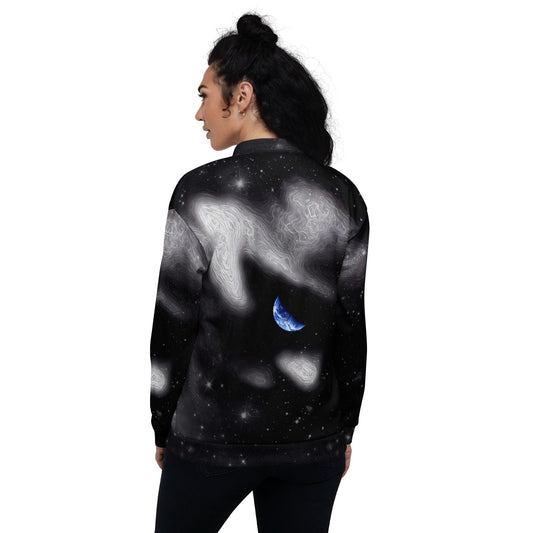 In The Quiet of Your Mind - Womens Bomber Jacket - iSAW Company