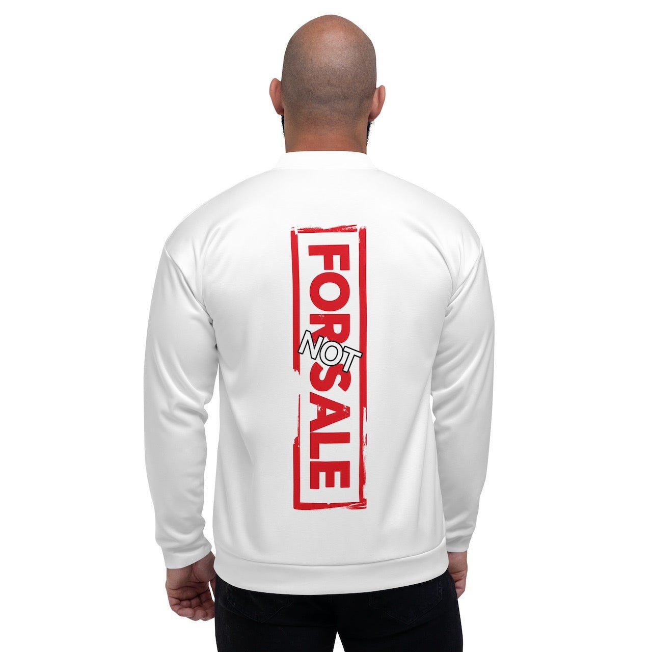 Not For Sale Red Stamp - Unisex Bomber Jacket - iSAW Company