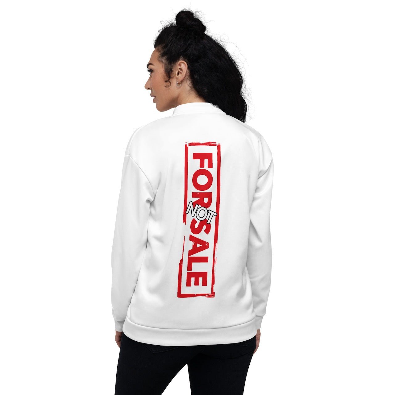 Not For Sale Red Stamp - Unisex Bomber Jacket - iSAW Company