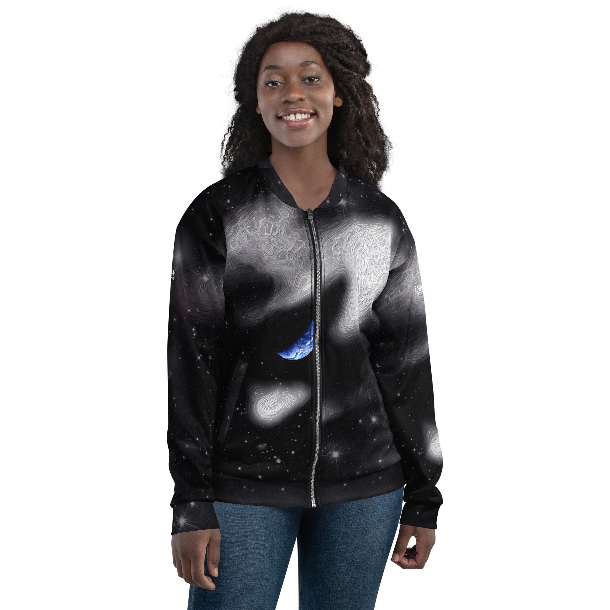 In The Quiet of Your Mind - Womens Bomber Jacket - iSAW Company