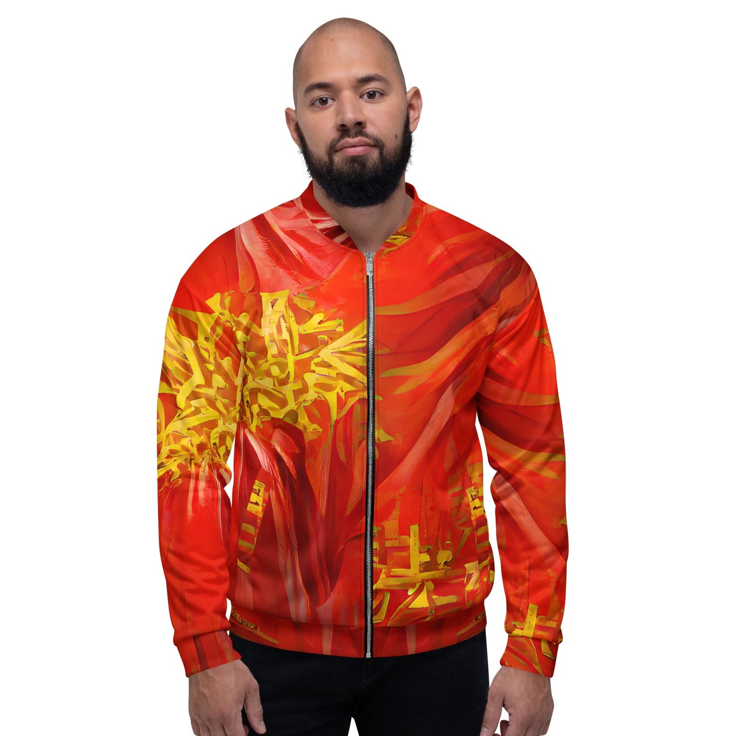 Qízhì - Unisex Bomber Jacket - iSAW Company