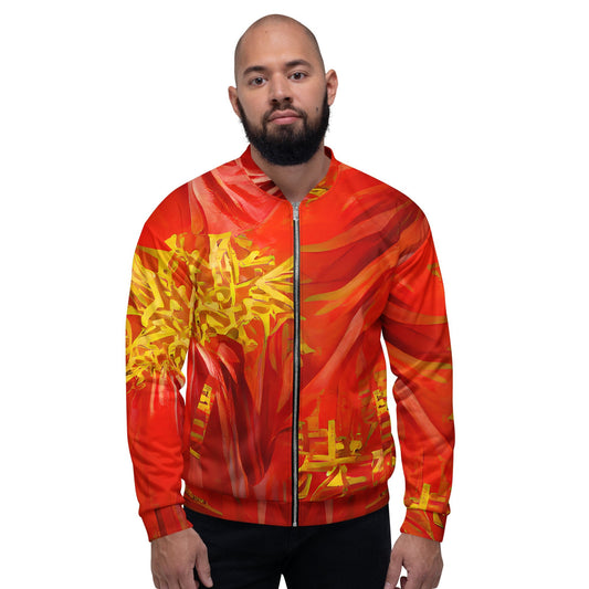 Qízhì - Unisex Bomber Jacket - iSAW Company