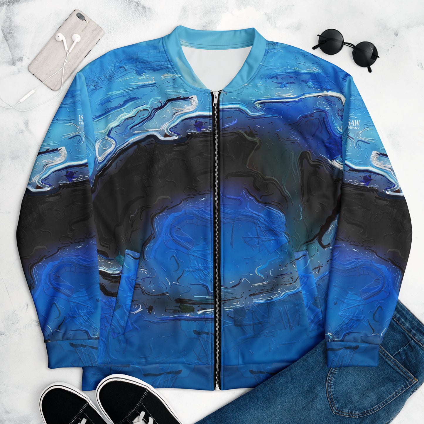 A Drop In The Ocean - Unisex Bomber Jacket - iSAW Company