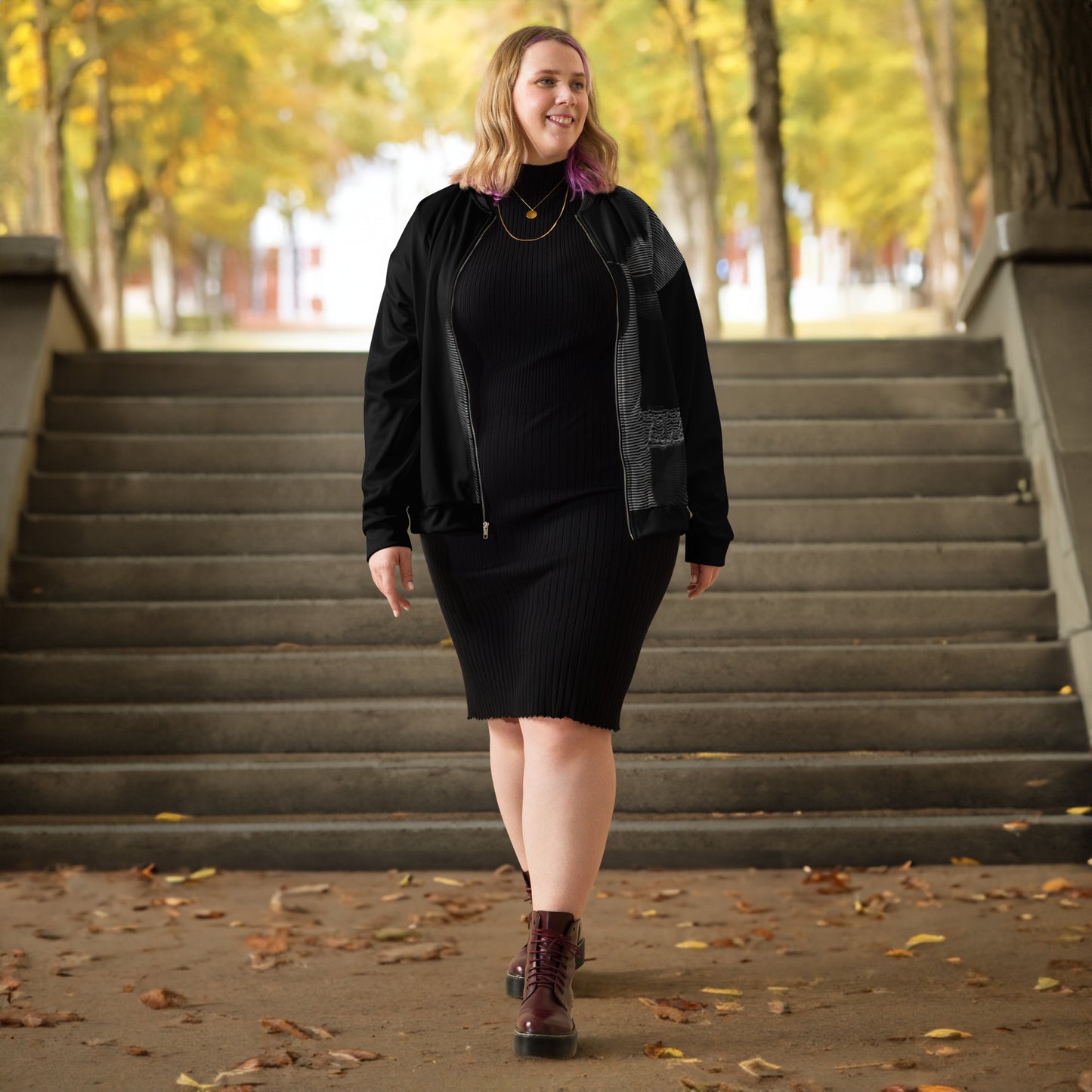 Shhh! - Womens Bomber Jacket - iSAW Company