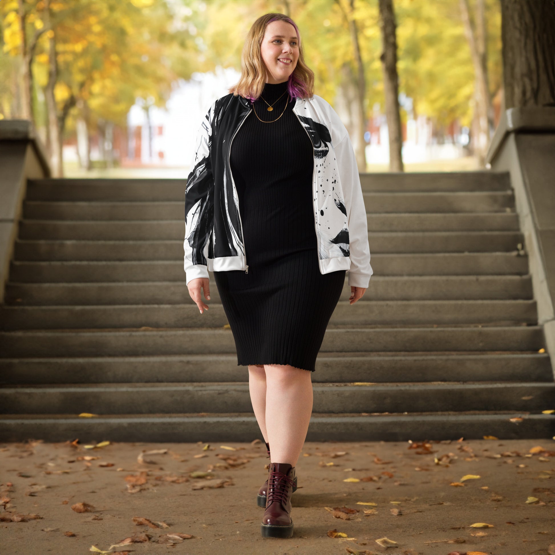 I'm Emotionally Empty - Womens Bomber Jacket - iSAW Company