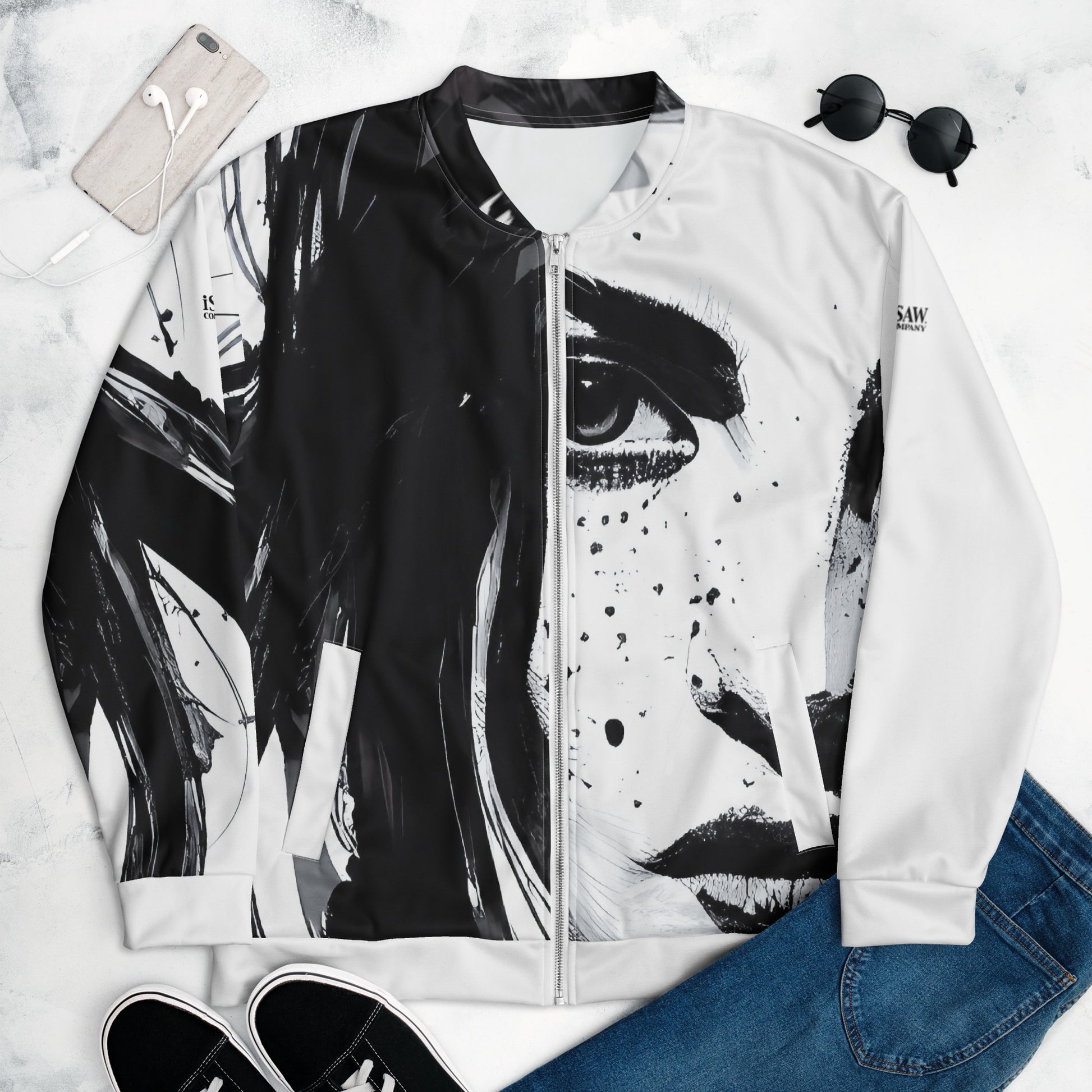 I'm Emotionally Empty - Womens Bomber Jacket - iSAW Company