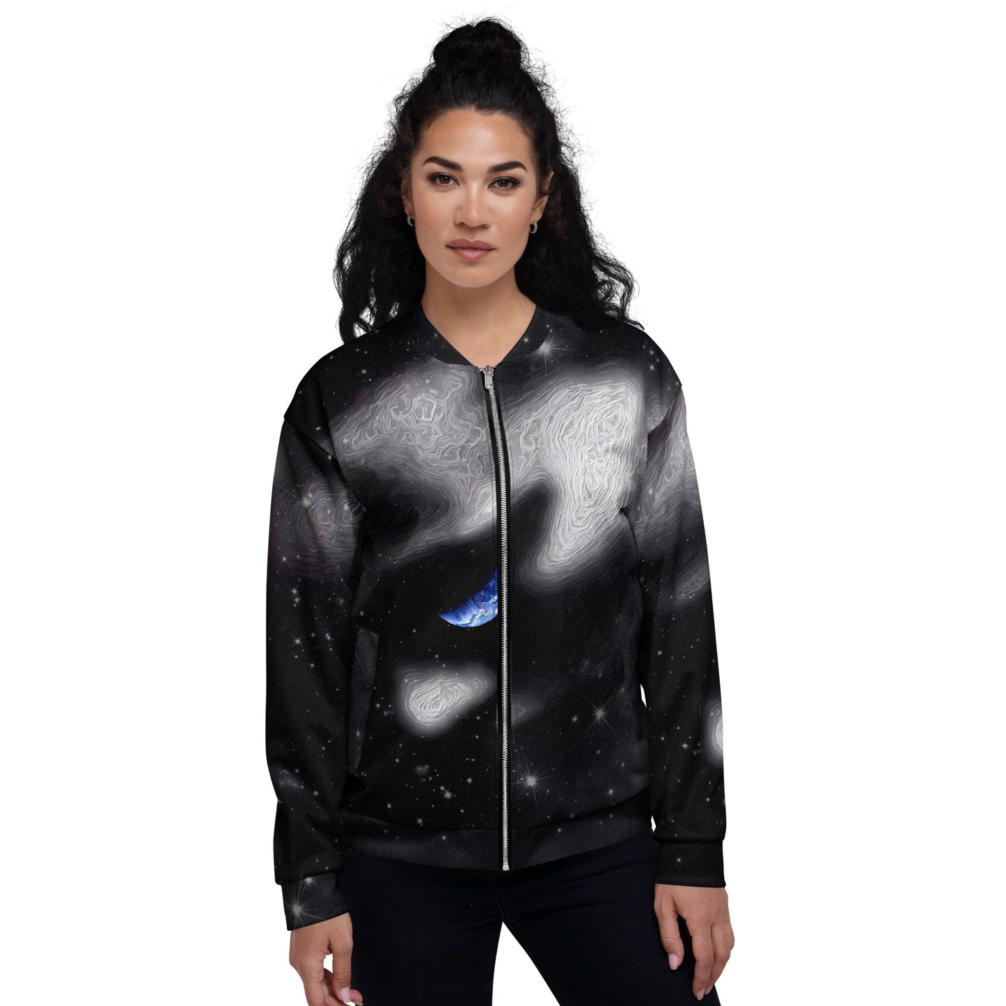 In The Quiet of Your Mind - Womens Bomber Jacket - iSAW Company