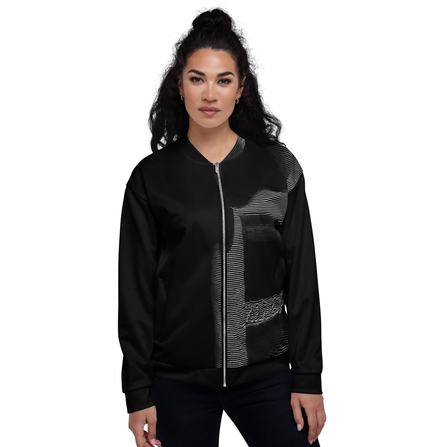 Shhh! - Womens Bomber Jacket - iSAW Company