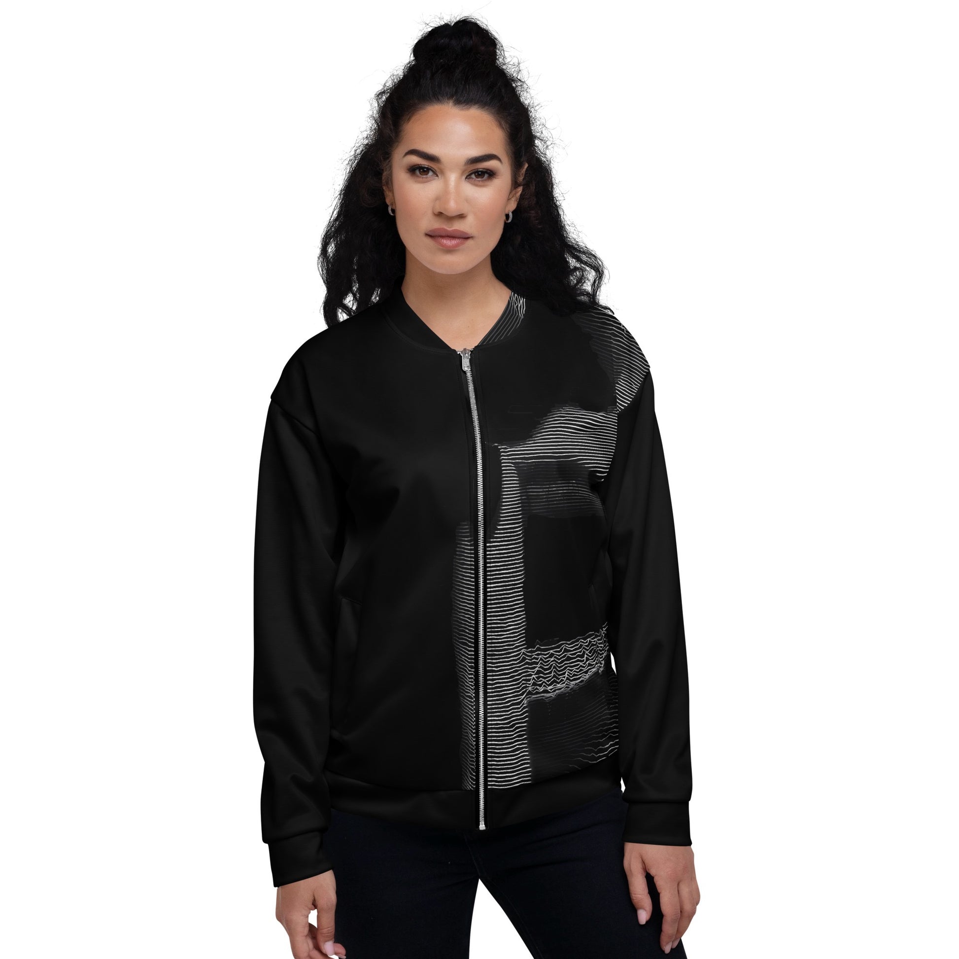 Shhh! - Womens Bomber Jacket - iSAW Company