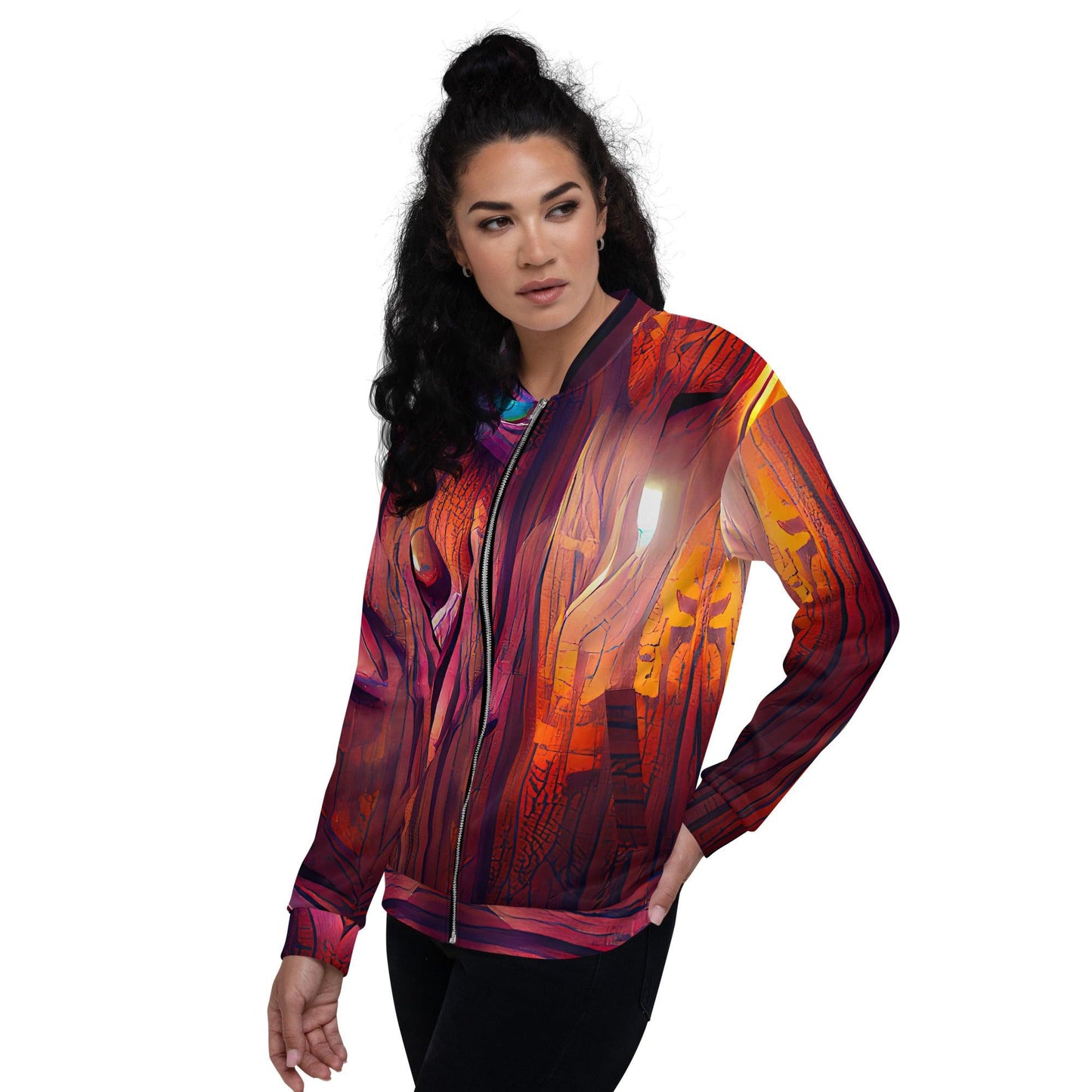 Hardwood - Unisex Bomber Jacket - iSAW Company