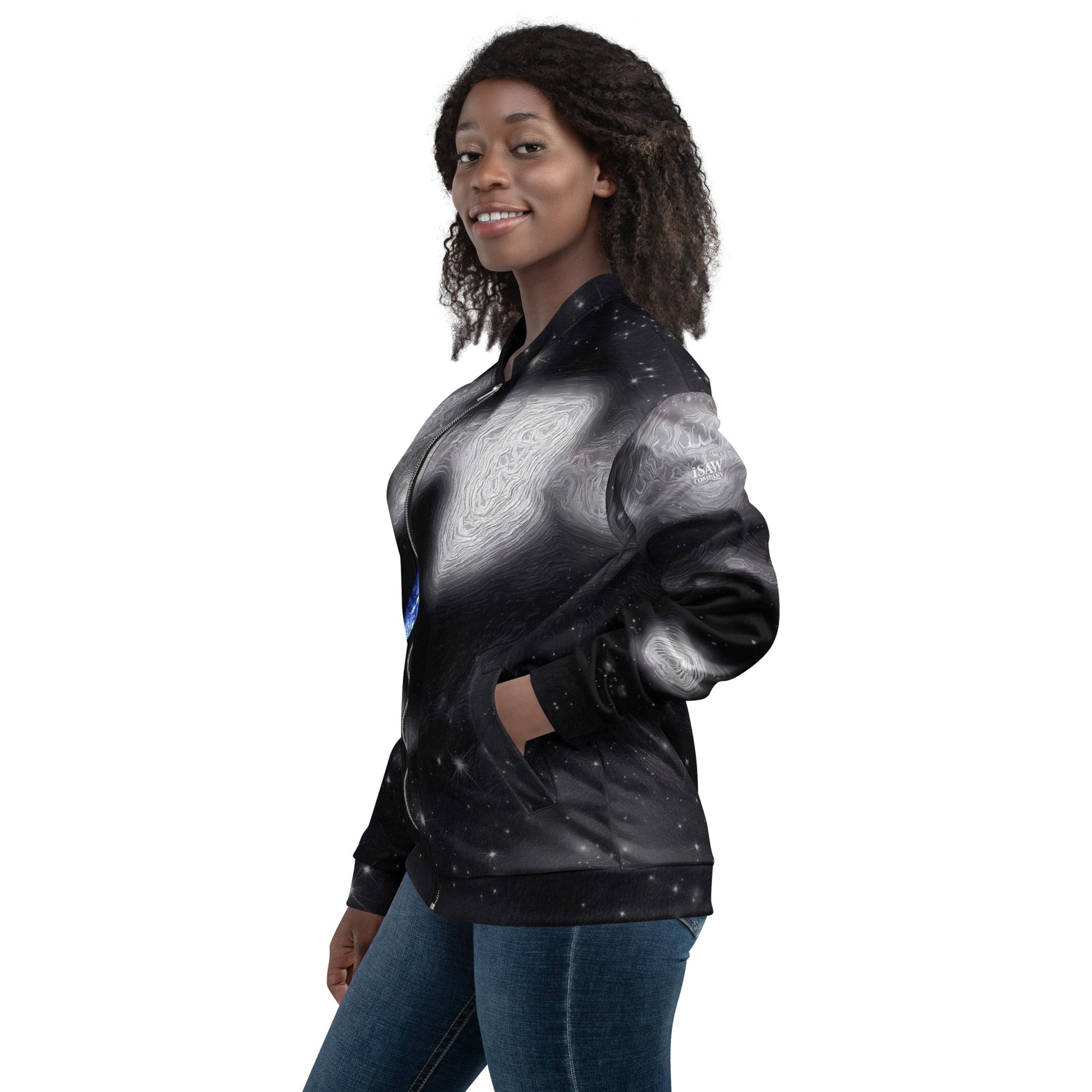 In The Quiet of Your Mind - Womens Bomber Jacket - iSAW Company