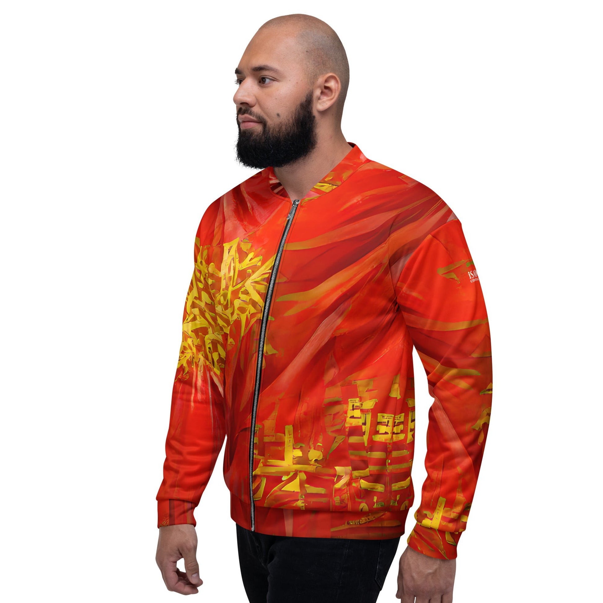 Qízhì - Unisex Bomber Jacket - iSAW Company