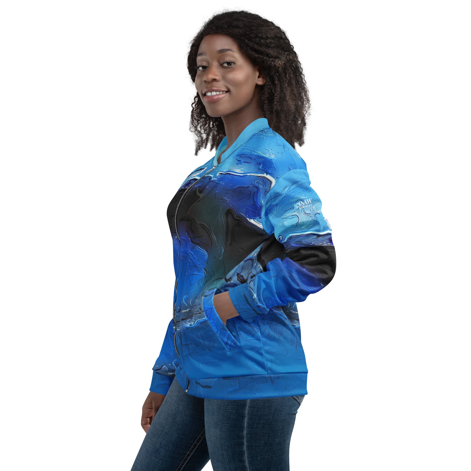 A Drop In The Ocean - Unisex Bomber Jacket - iSAW Company