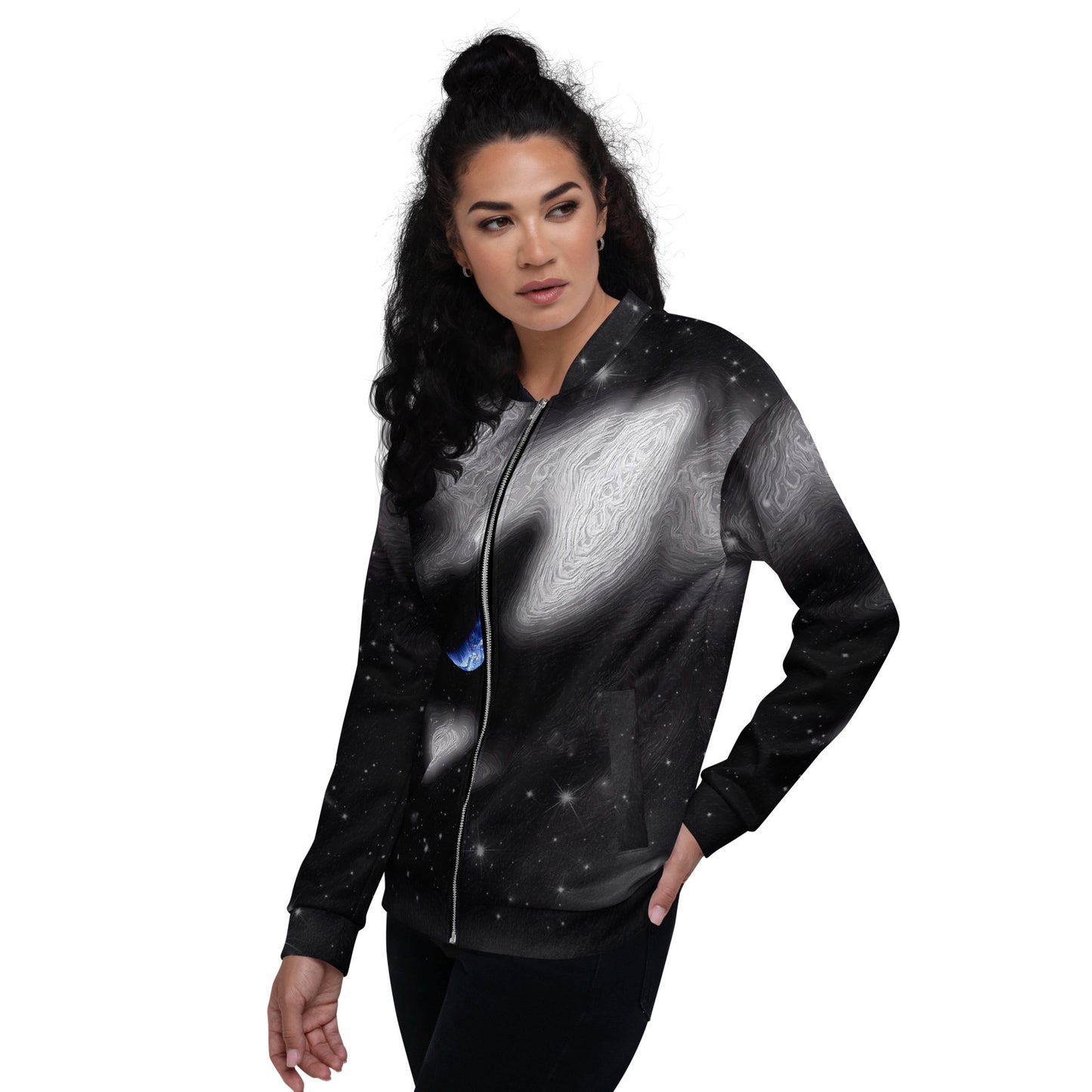 In The Quiet of Your Mind - Womens Bomber Jacket - iSAW Company