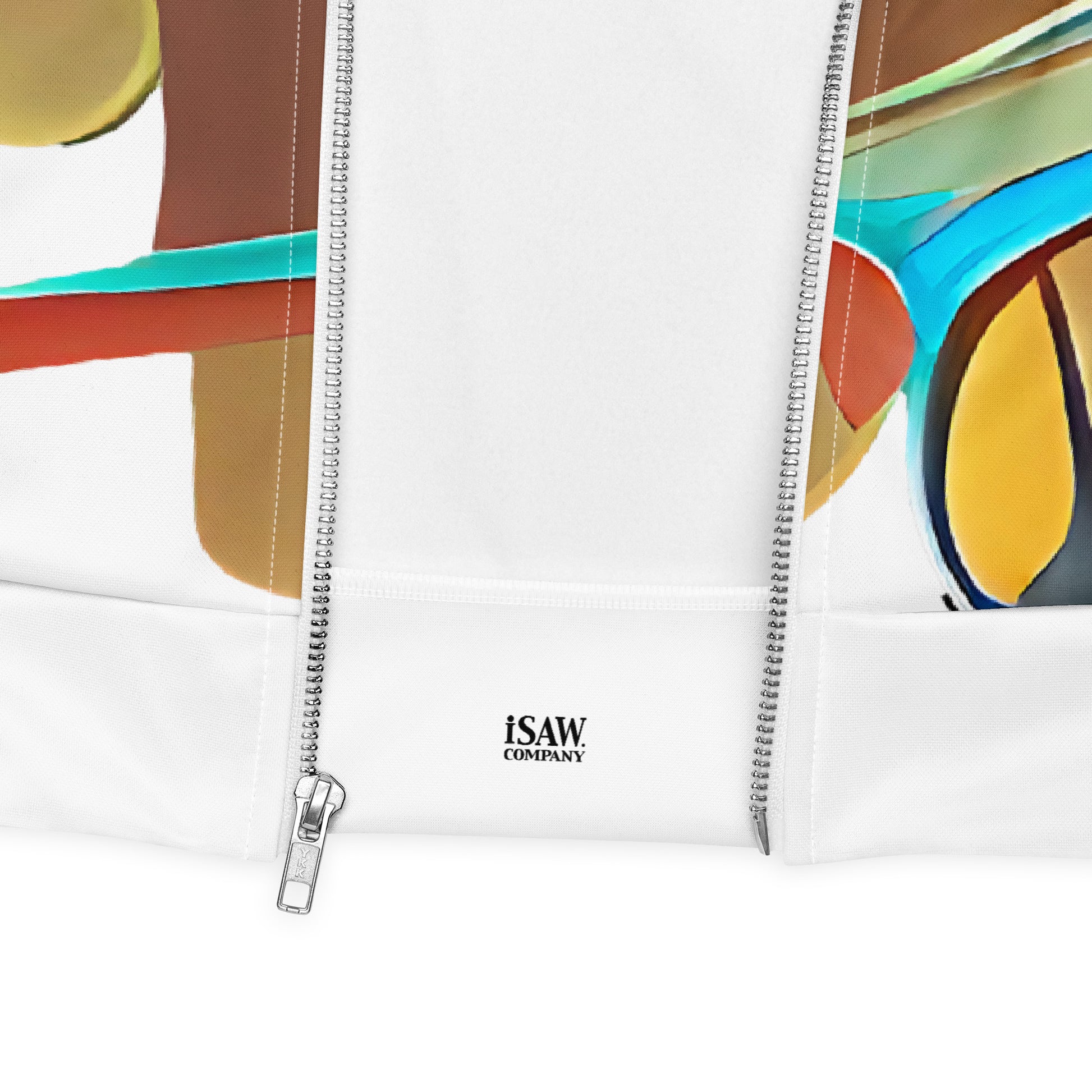 Retro Cool White - Womens Bomber Jacket - iSAW Company