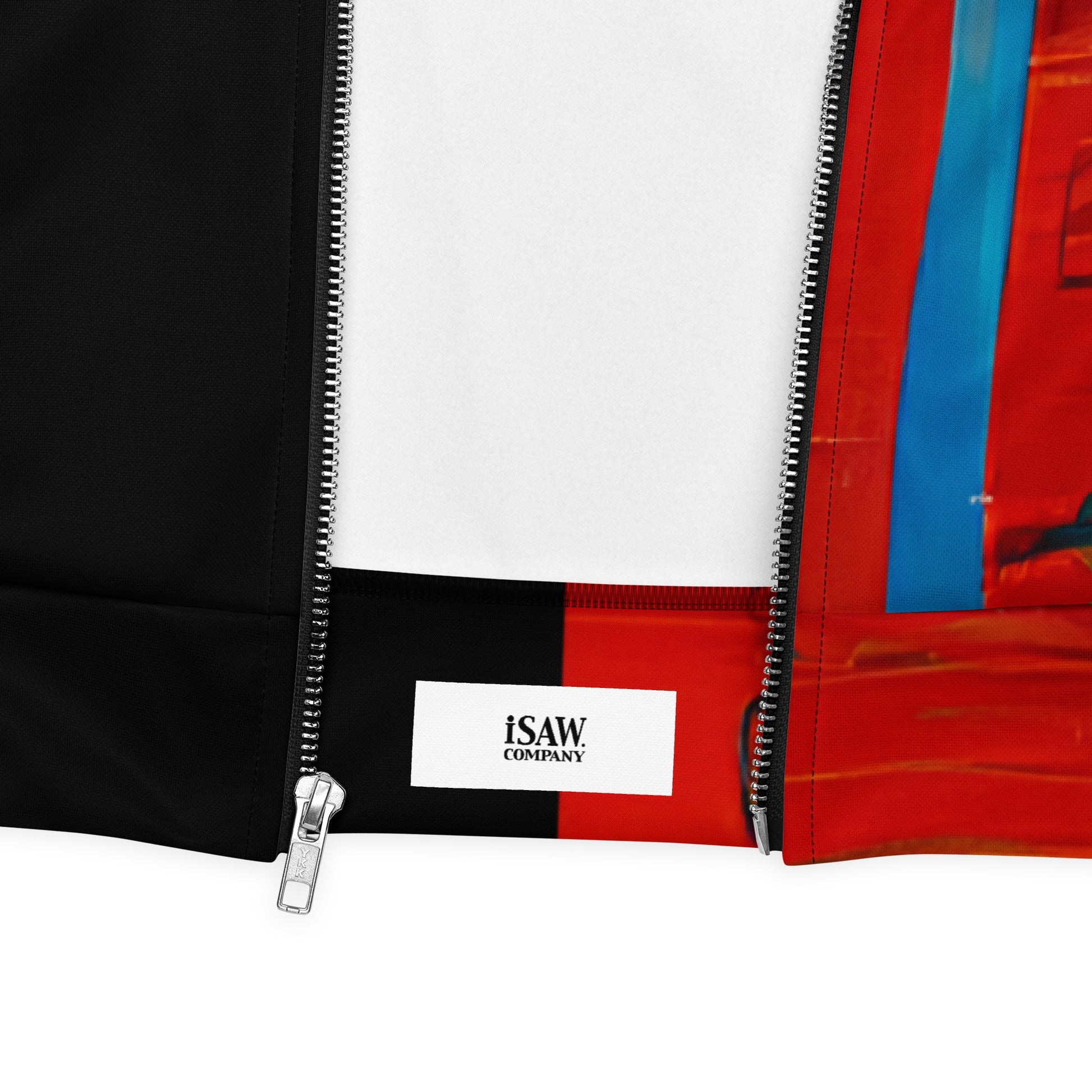 Half Black Half Hónghǎi - Unisex Bomber Jacket - iSAW Company