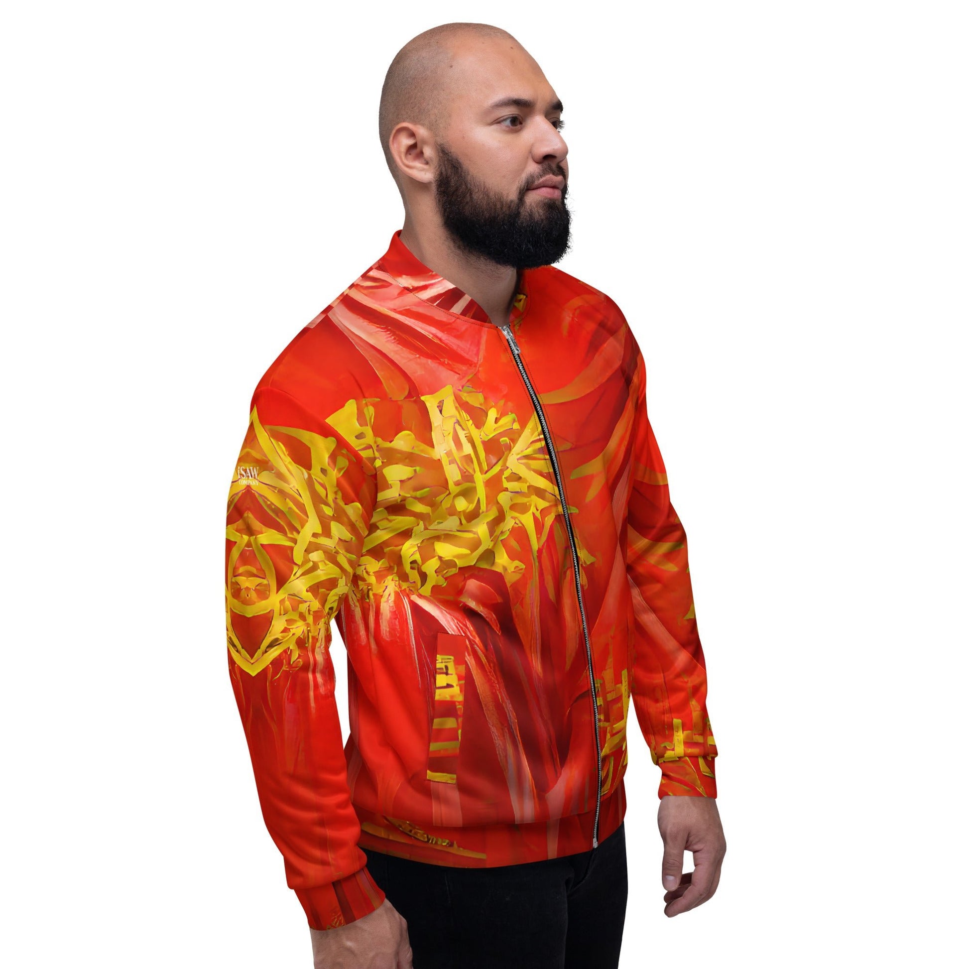 Qízhì - Unisex Bomber Jacket - iSAW Company