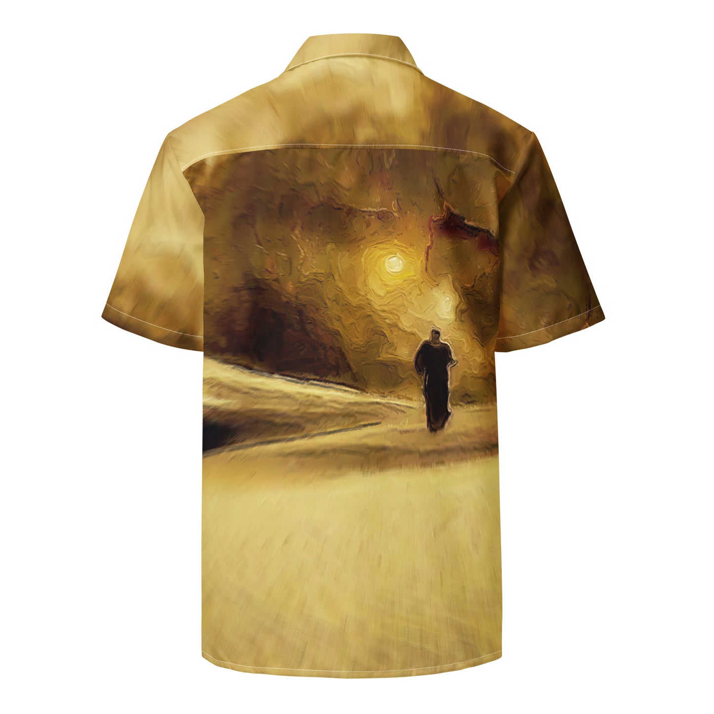 Eye Of The Sand Storm - Unisex Button Shirt