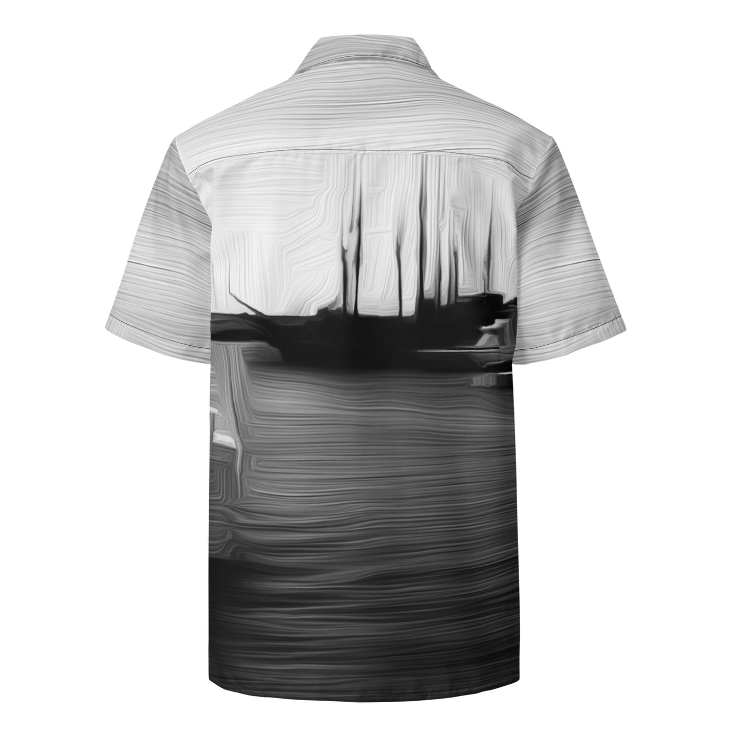 The Sleeping Yachts (at Night) - Unisex Button Shirt