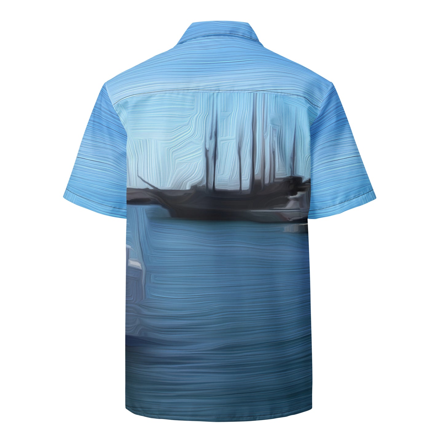 The Sleeping Yachts (at Morning) - Unisex Button Shirt