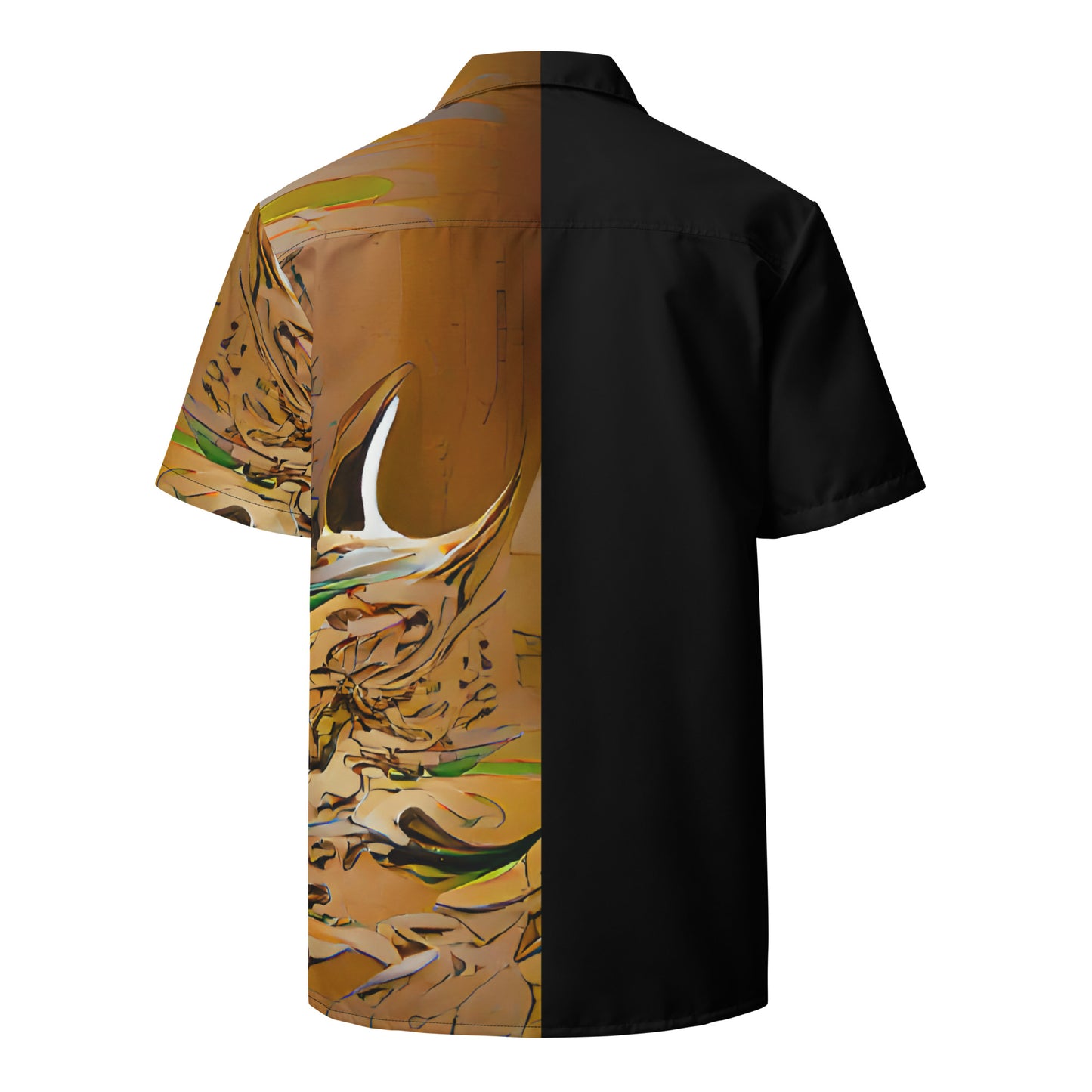 Half Black Half Gāolàng - Unisex Button Shirt - iSAW Company