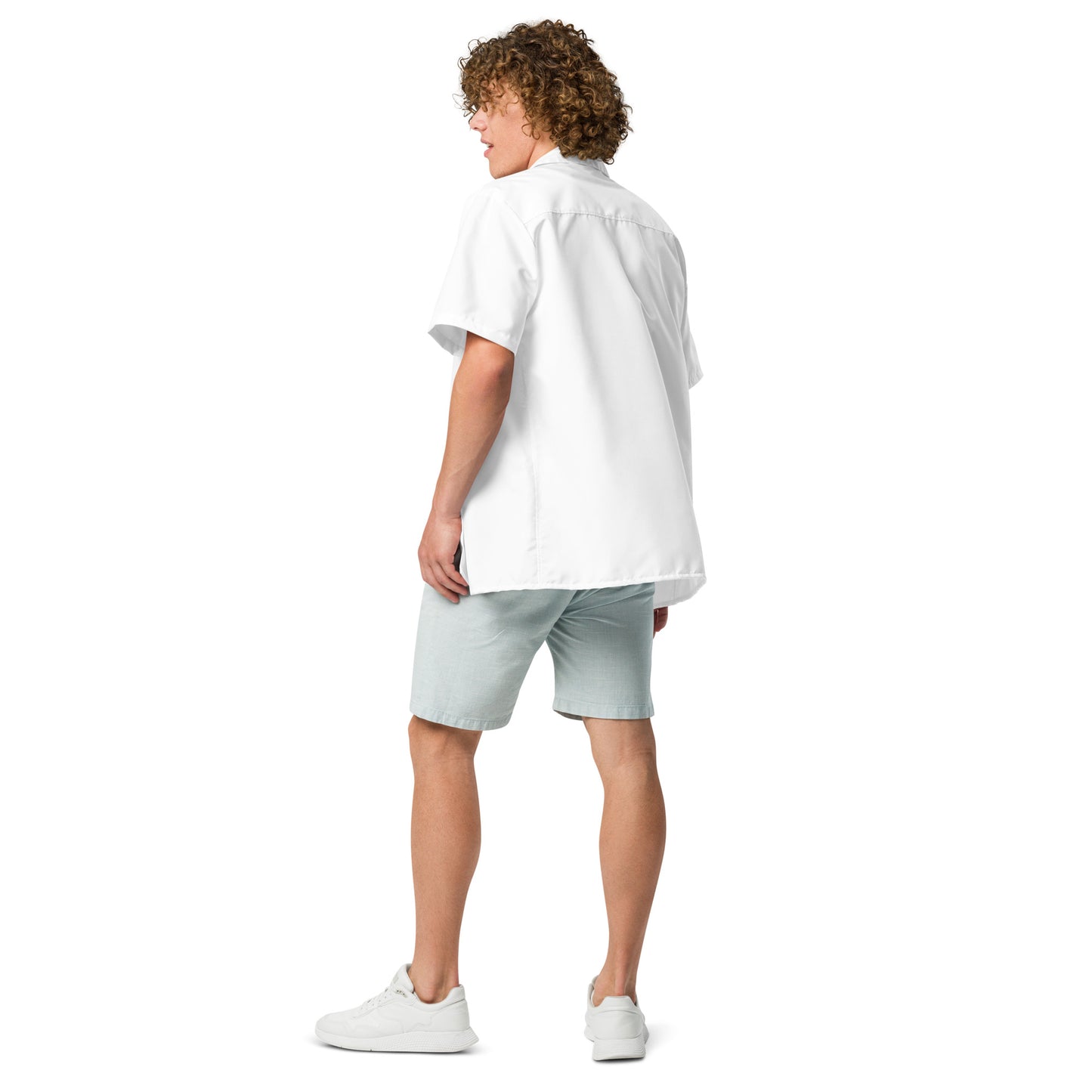 iSAW White Unisex Button Shirt - iSAW Company