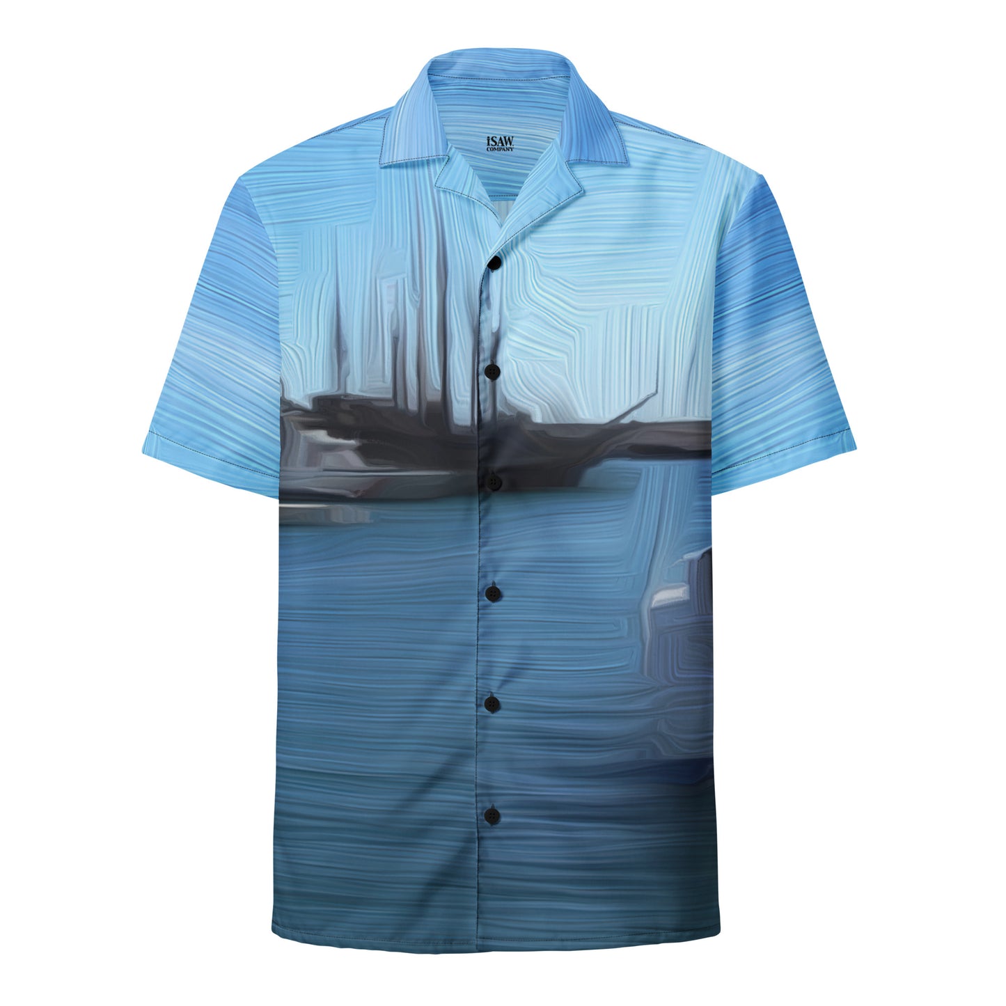 The Sleeping Yachts (at Morning) - Unisex Button Shirt