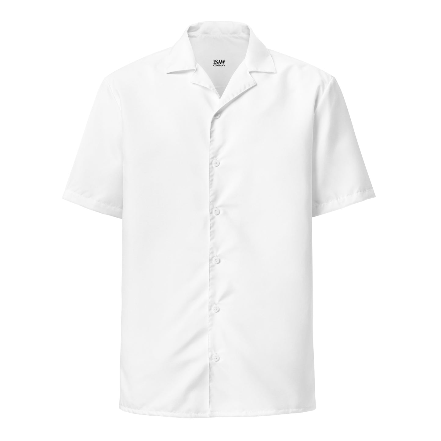 iSAW White Unisex Button Shirt - iSAW Company