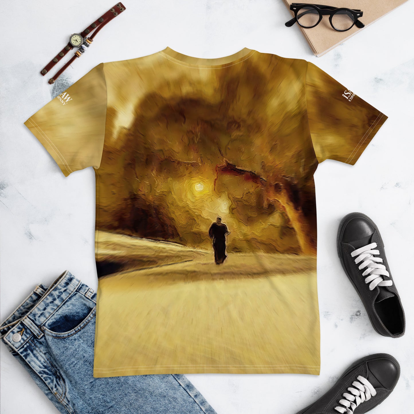 Eye Of The Sand Storm - Womens T-Shirt