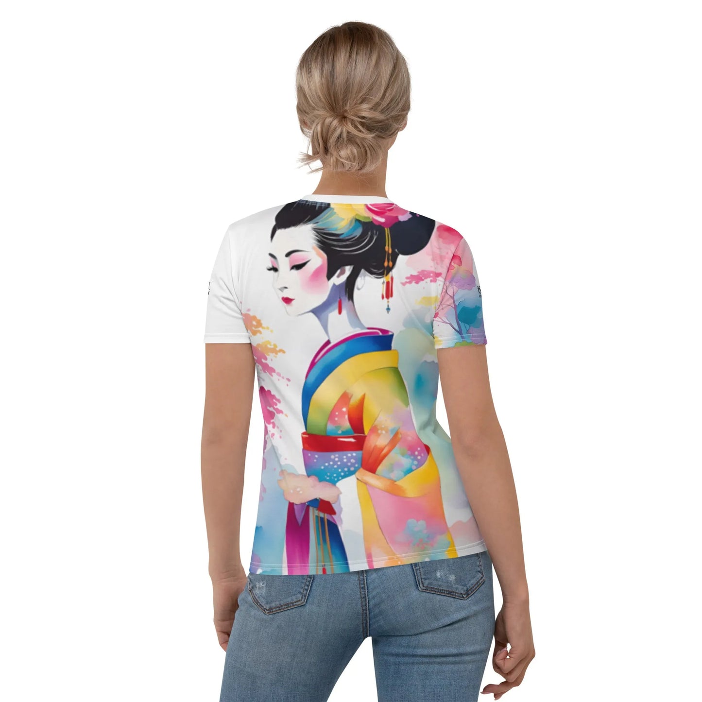 Geisha Girl - Womens T-Shirt - iSAW Company