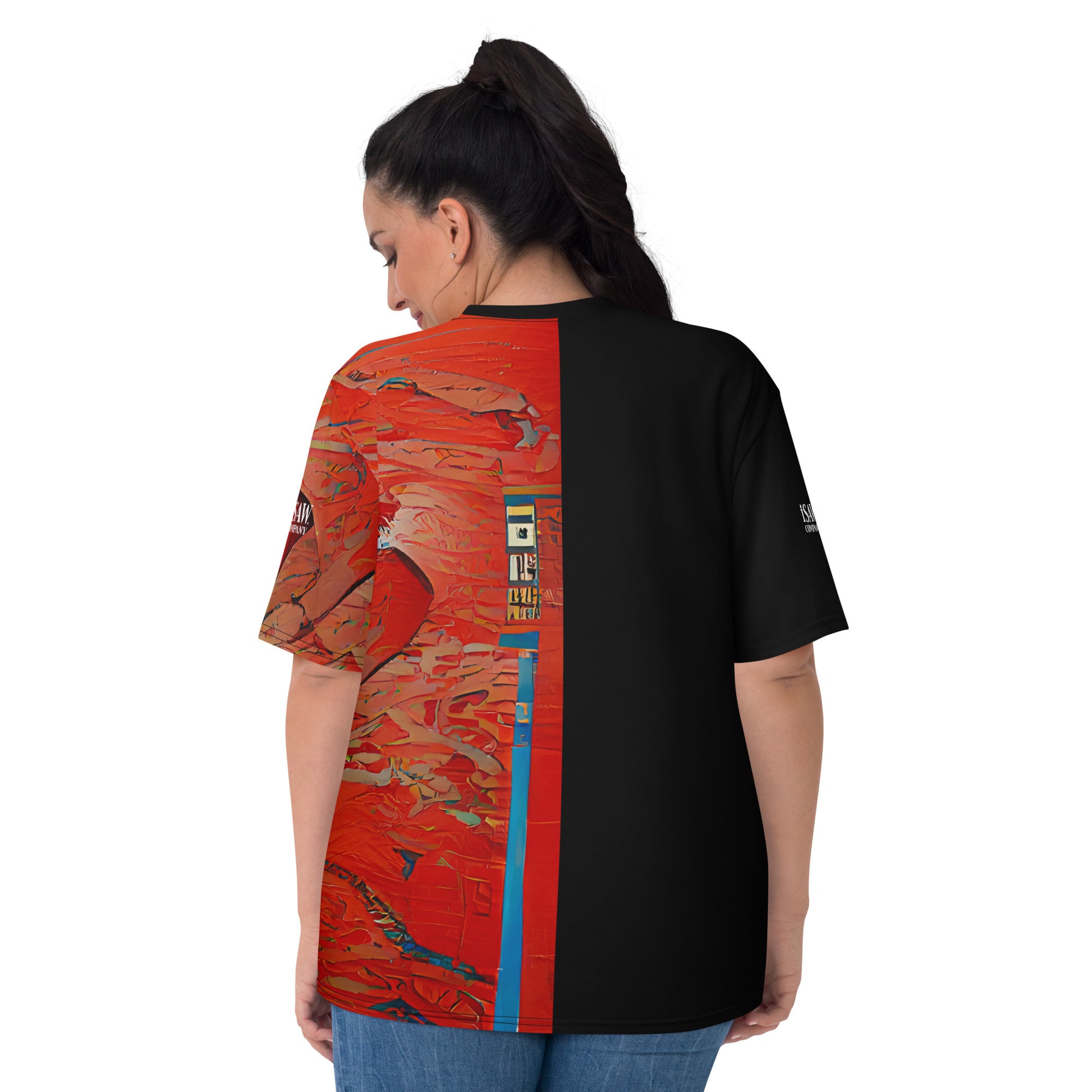 Half Black Half Hónghǎi - Womens T-Shirt - iSAW Company