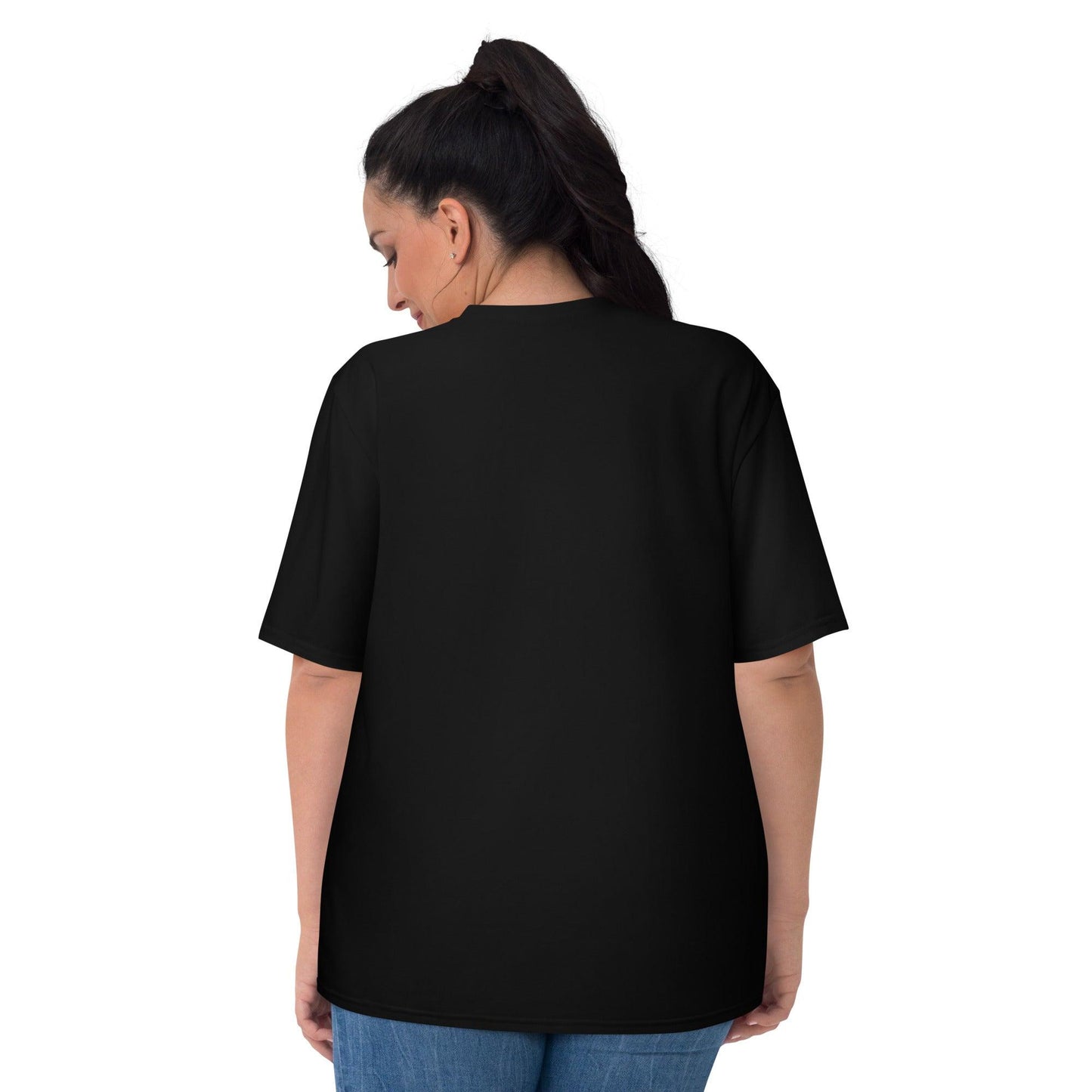 I'm On Cloud Wine - Womens Black T-Shirt