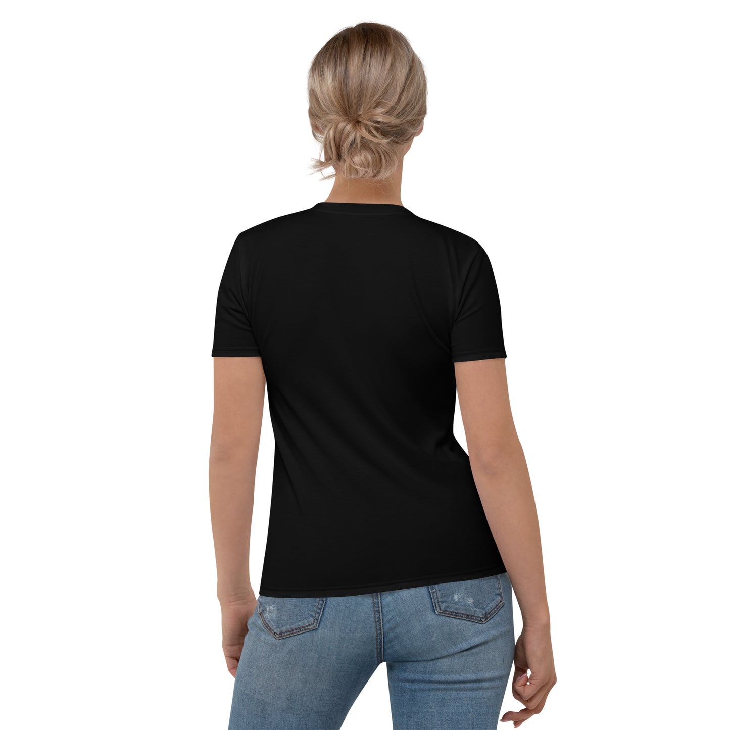 Love The Wine You're With - Womens Black T-Shirt