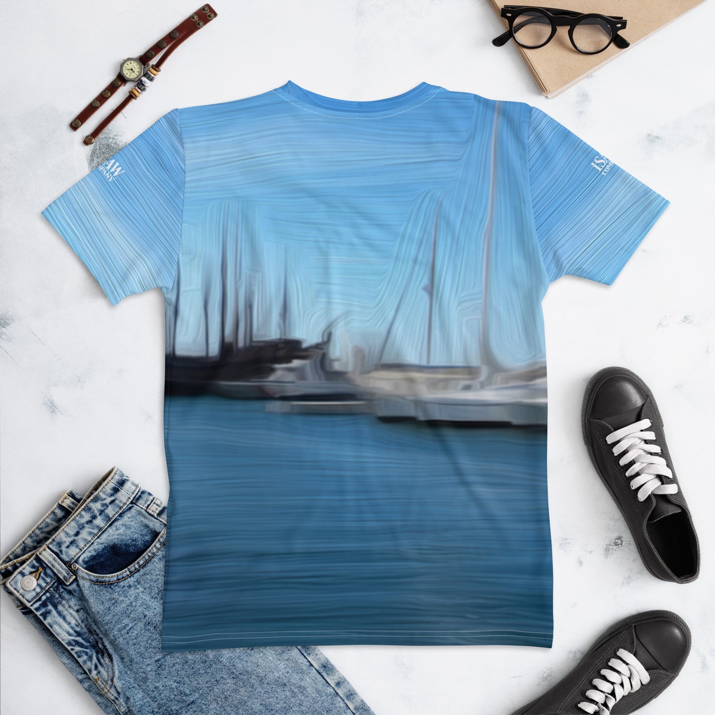 The Sleeping Yachts (at Morning) - Womens T-Shirt