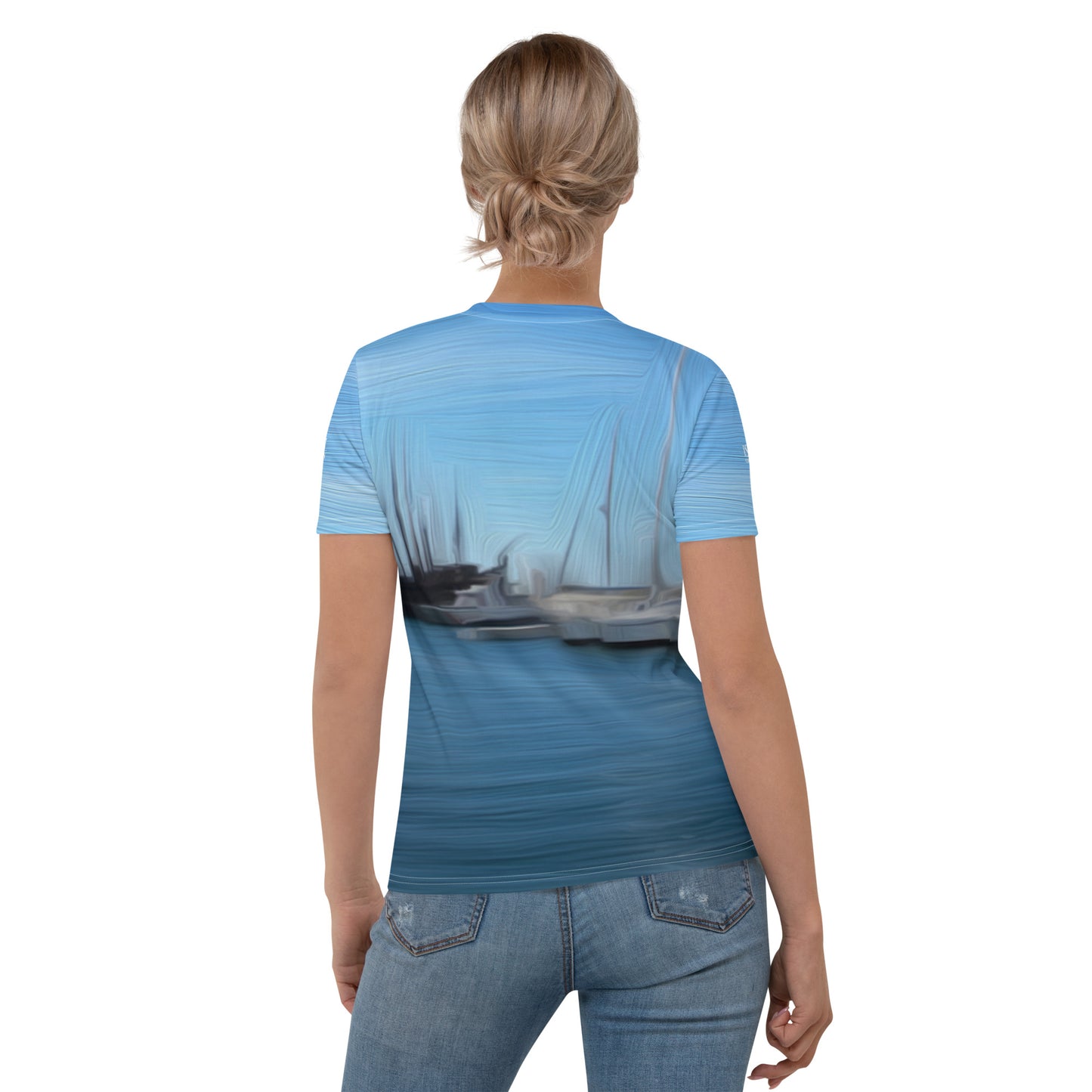 The Sleeping Yachts (at Morning) - Womens T-Shirt