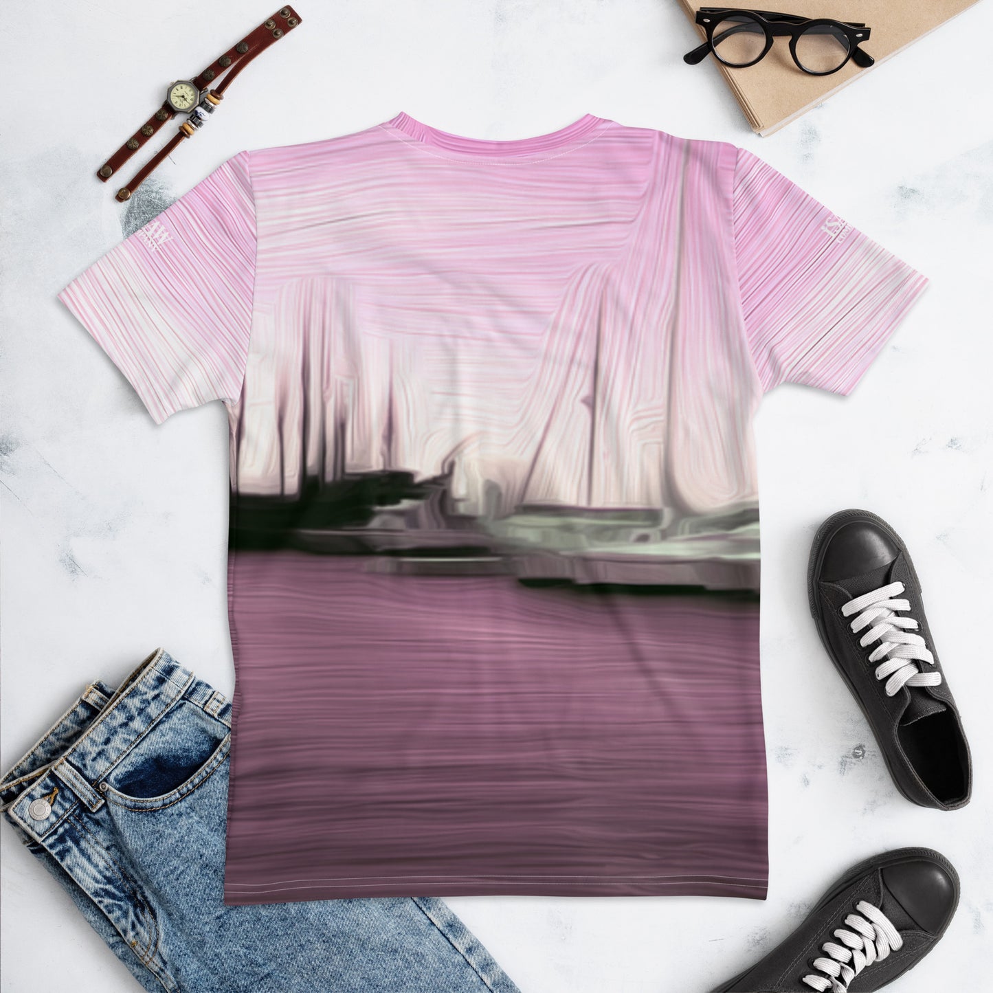 The Sleeping Yachts (at Evening) - Womens T-Shirt