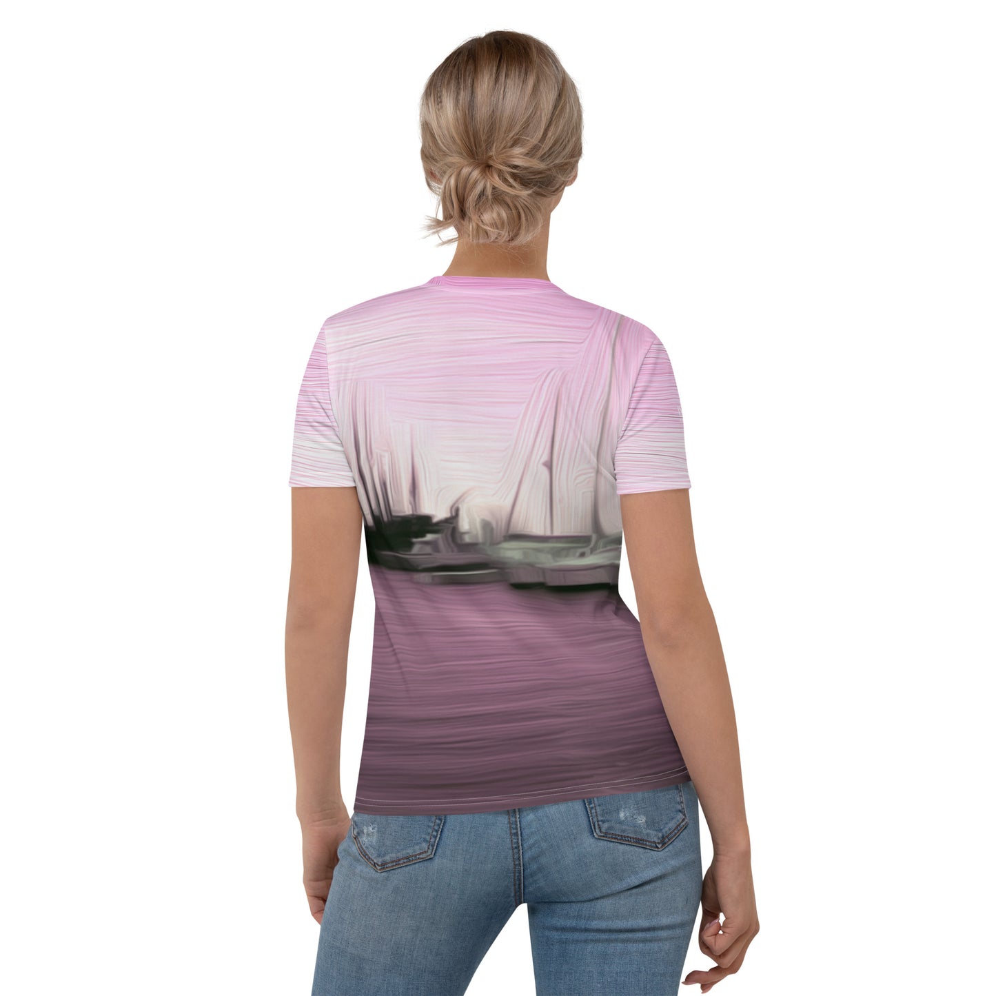 The Sleeping Yachts (at Evening) - Womens T-Shirt