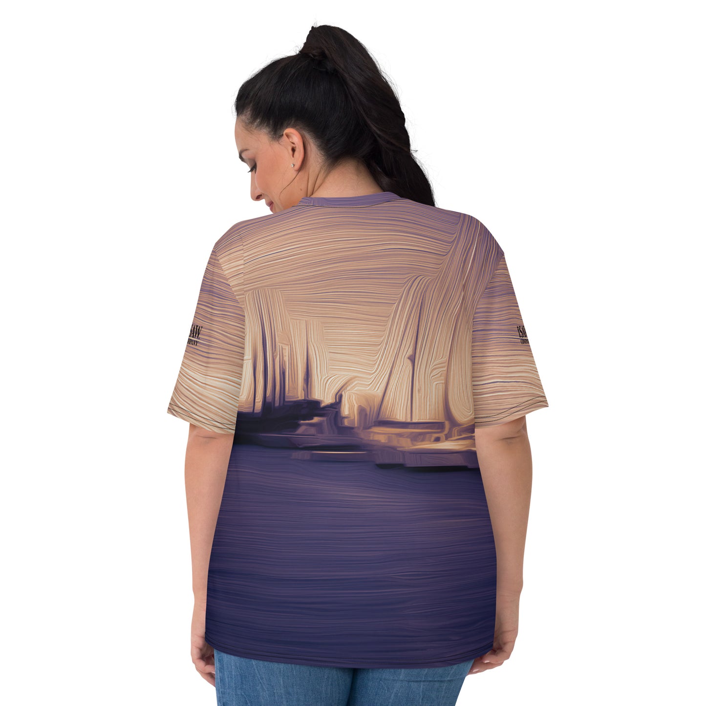 The Sleeping Yachts (at Sunset) - Womens T-Shirt - iSAW Company