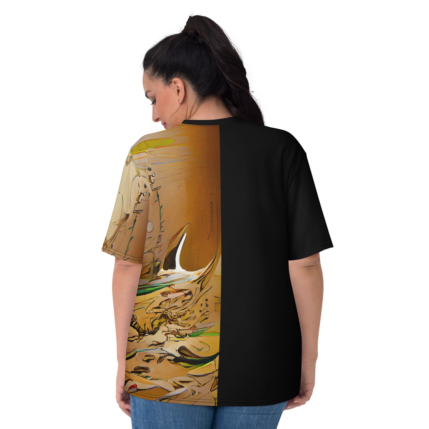 Half Black Half Gāolàng - Womens T-Shirt - iSAW Company