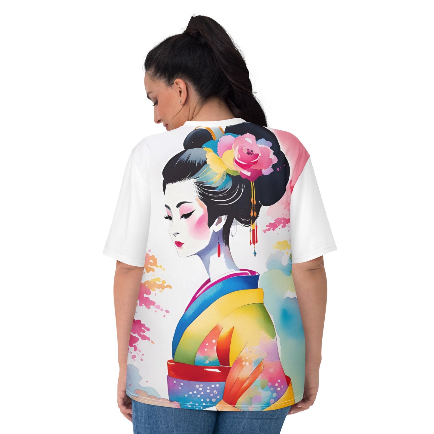 Geisha Girl - Womens T-Shirt - iSAW Company