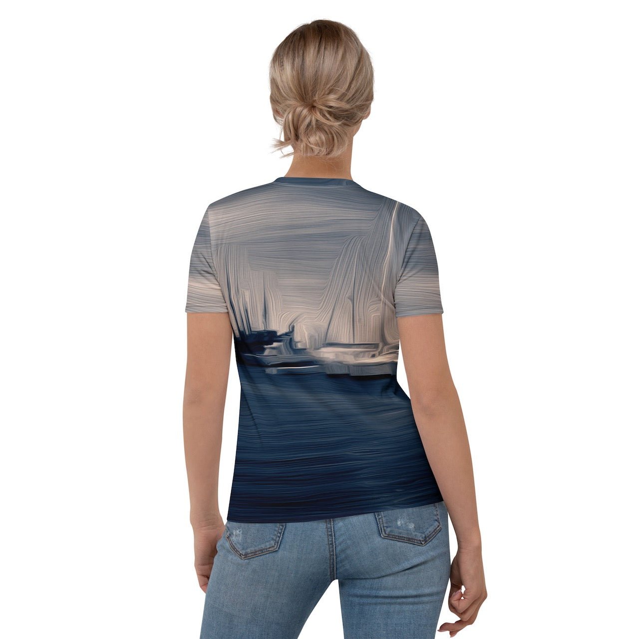 The Sleeping Yachts (at Sunrise) - Womens T-Shirt - iSAW Company