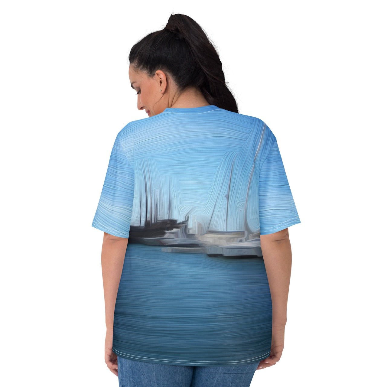 The Sleeping Yachts (at Morning) - Womens T-Shirt - iSAW Company