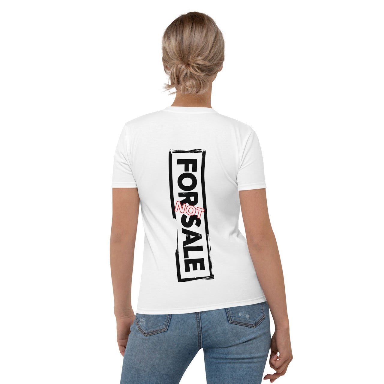 Not For Sale Black Stamp - Womens T-Shirt - iSAW Company