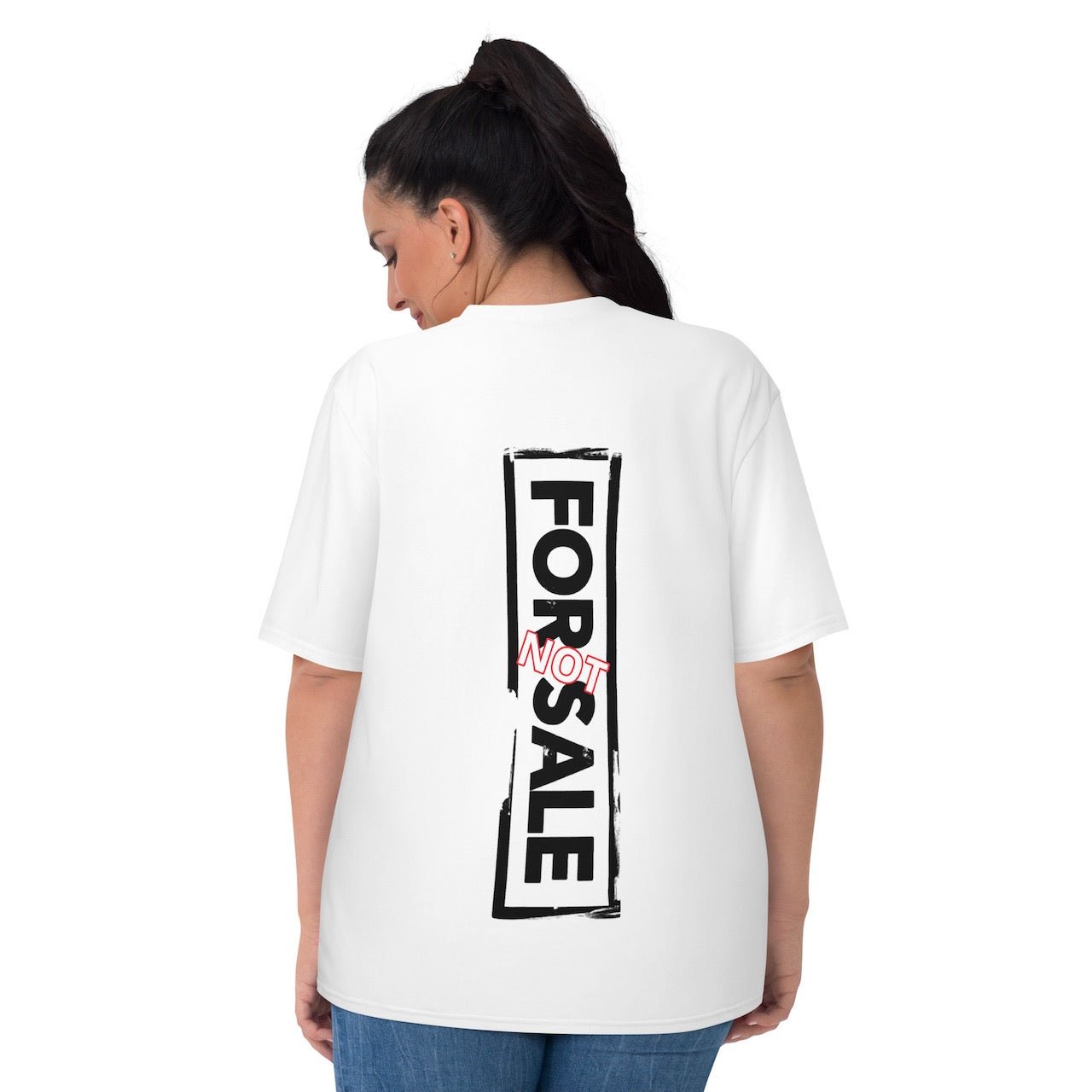 Not For Sale Black Stamp - Womens T-Shirt - iSAW Company
