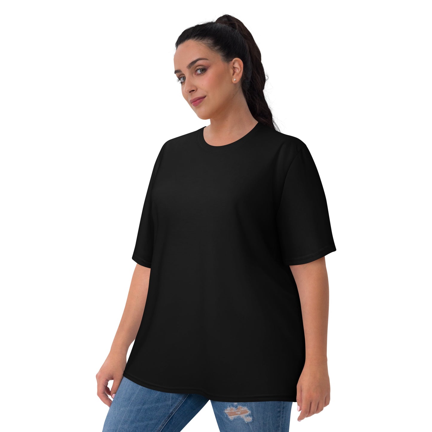 iSAW Womens Black T-Shirt - iSAW Company - iSAW Company