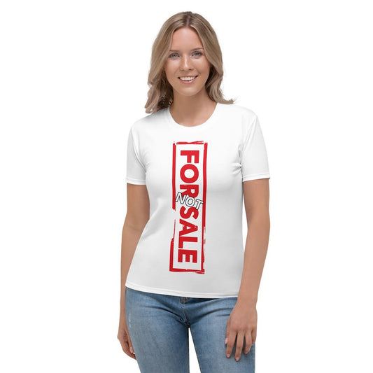 Not For Sale Red Stamp - Womens T-Shirt - iSAW Company