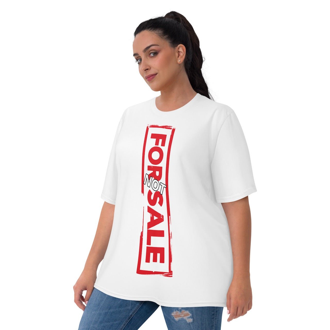 Not For Sale Red Stamp - Womens T-Shirt - iSAW Company