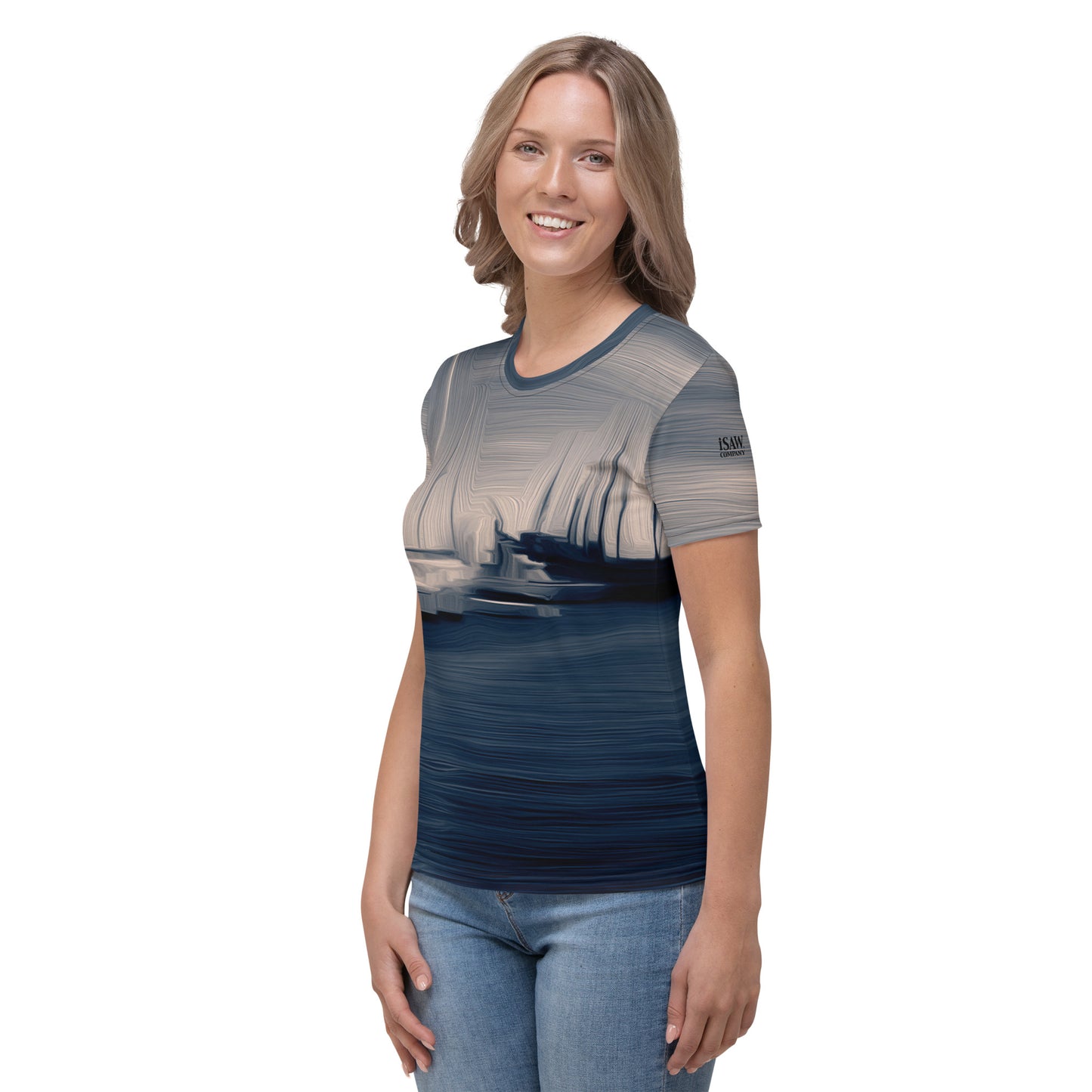 The Sleeping Yachts (at Sunrise) - Womens T-Shirt