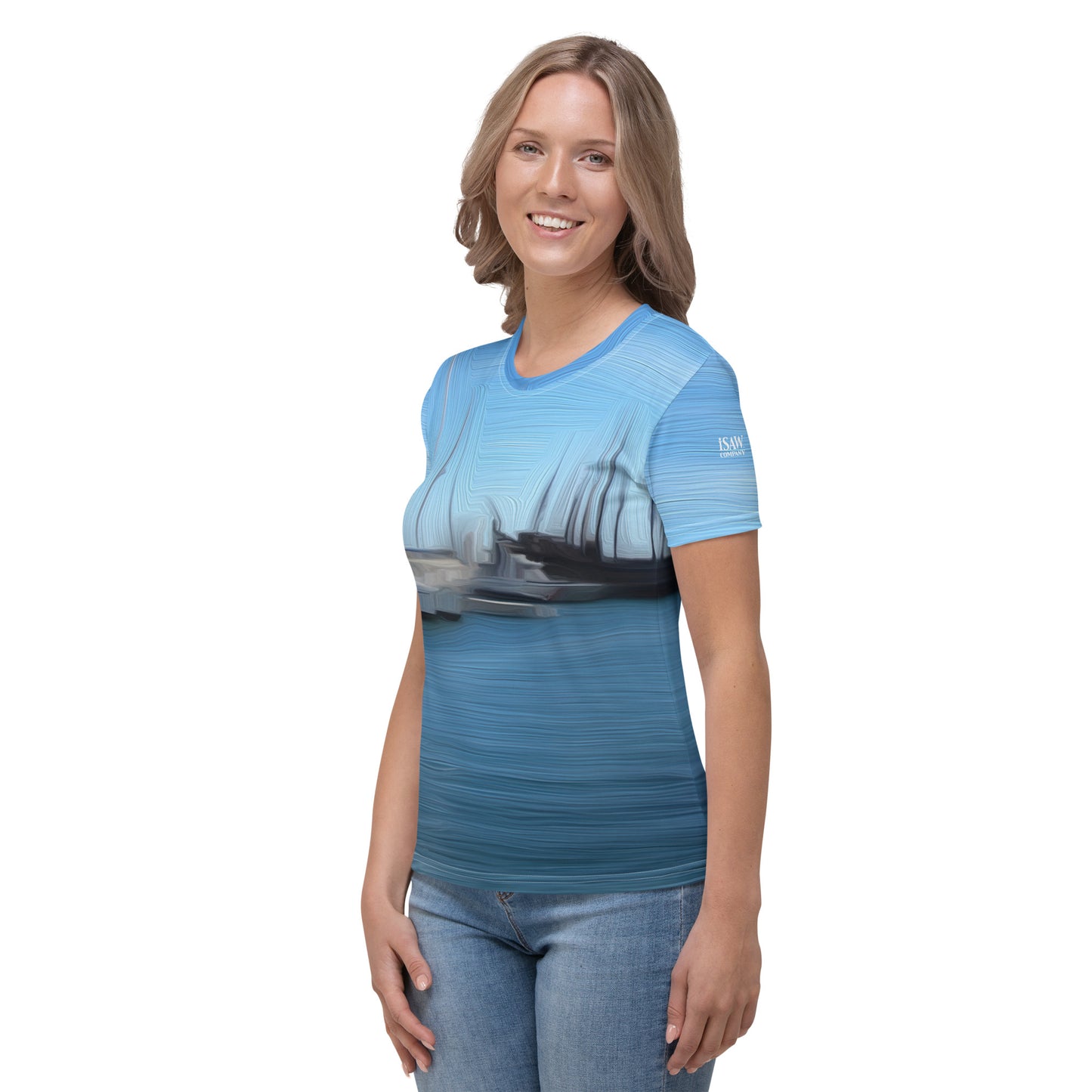 The Sleeping Yachts (at Morning) - Womens T-Shirt