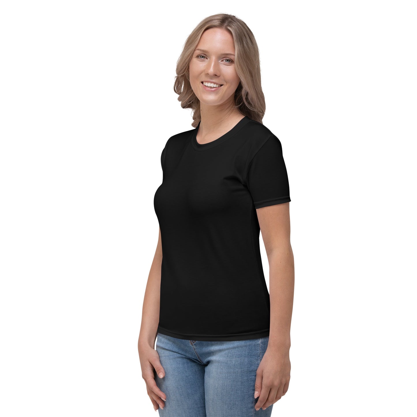 iSAW Womens Black T-Shirt - iSAW Company - iSAW Company